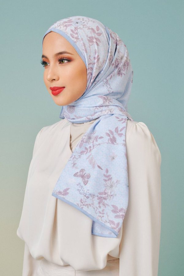 BLUE SHAWL 3 BLUE SHAWL 3