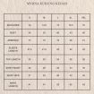 Myrna Size Chart