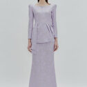 Emily Lace Kurung (Lilac)