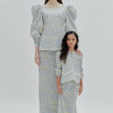 Laura Puffy Cotton Kurung Kedah