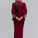 Salome Kurung Kedah - Maroon