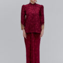 Salome Kurung Kedah - Maroon