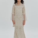 Saimah Lace Modern Kurung Kids