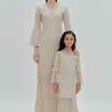 Saimah Lace Modern Kurung Kids