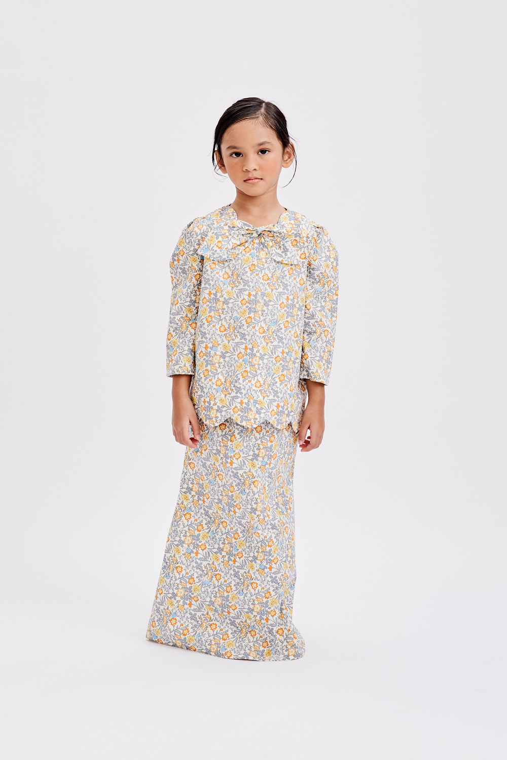 Carissa Scallop Kurung Kids